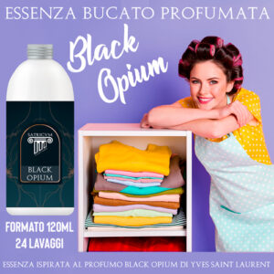 Profumatore da Bucato per Lavatrice/Asciugatrice Black Opium - ScelgoSfuso